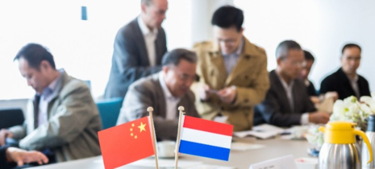 Chinese soja-delegatie in Nederland