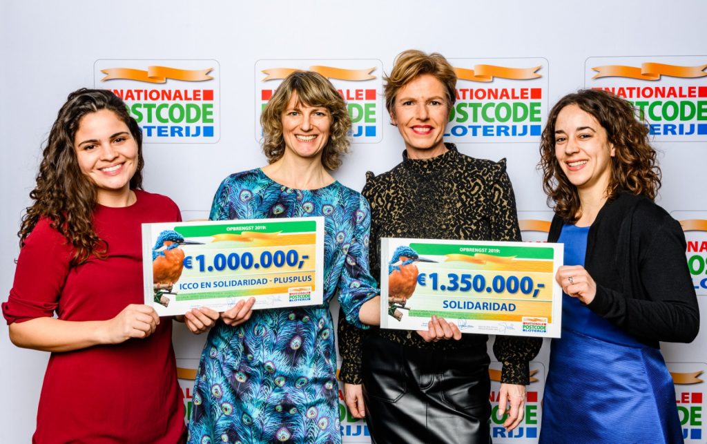 Foto van de bijdragen van de Nationale Postcode Loterij aan de projecten van Soildaridad