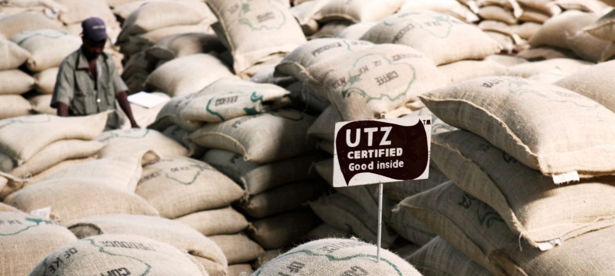 utz certified koffiezakken