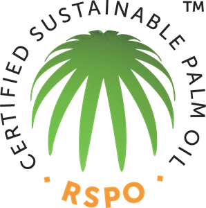 Het RSPO-logo voor duurzame palmolie