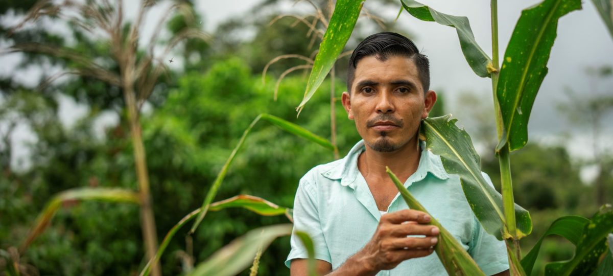 Cacaofarmer Santos Flores Reyes after emergency relief_Nicaragua 2023